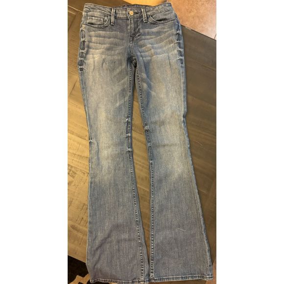 William Rast Belle Flare Jeans with Back Flap Pockets - Sz 27 - Picture 3 of 15